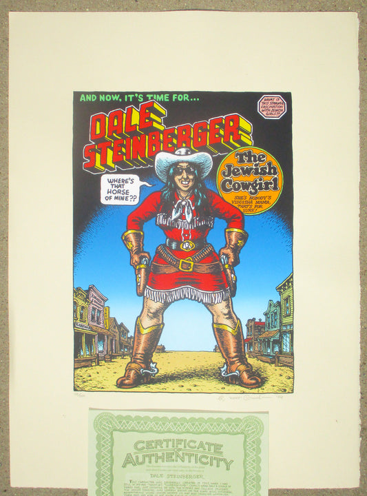 Dale Steinberger signed & numbered Serigraph print