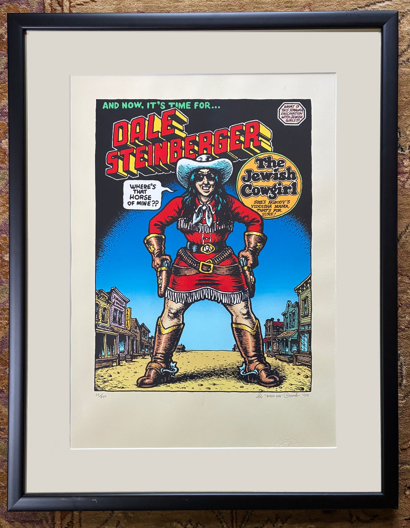Dale Steinberger Signed Serigraph Print from the Dr. Burstein Collection