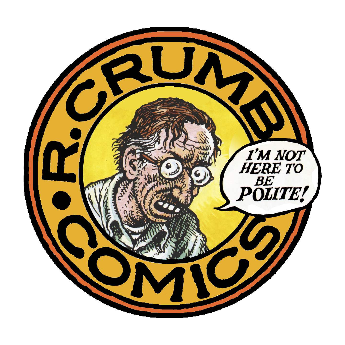 R.crumb comics cartoon logo