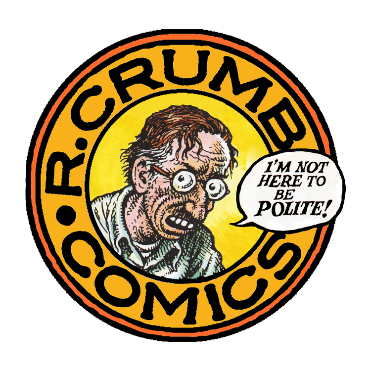 R.crumb comics cartoon logo