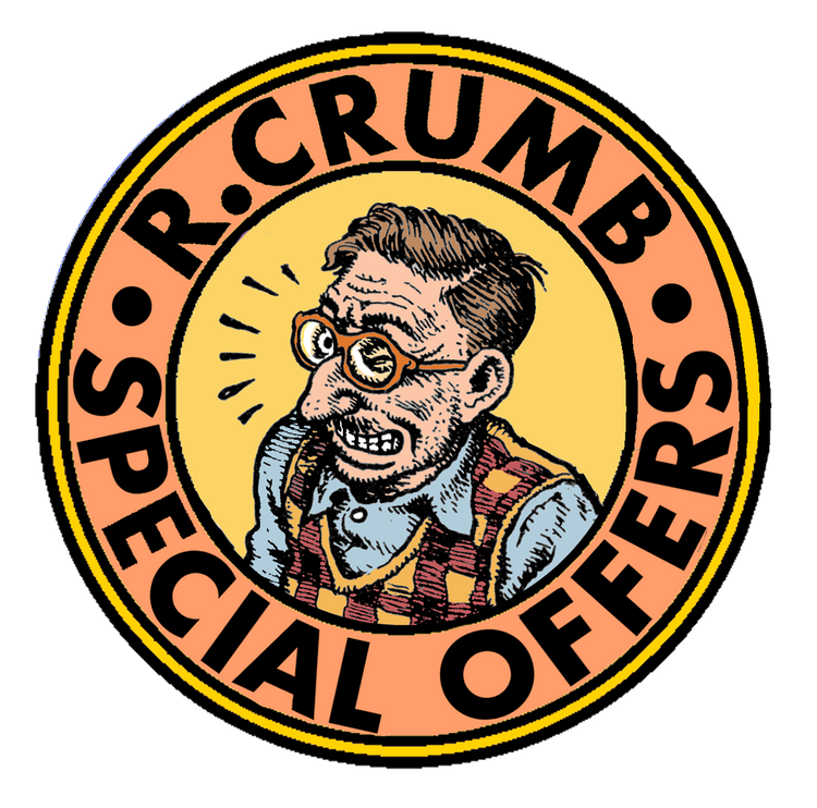 Robert Crumb Special Offers Cartoon Graphic