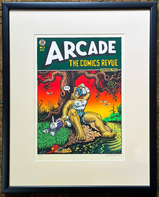 Arcade #2 Serigraph print, Signed & Numbered by Crumb (2005) Dr. Burstein Collection