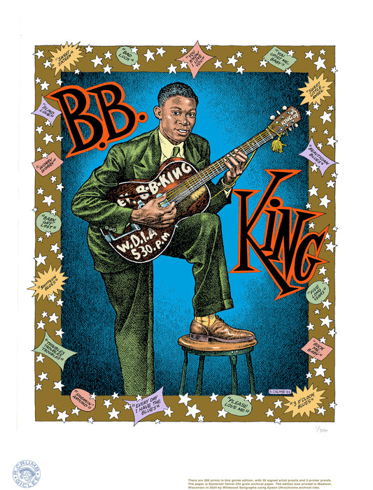 BB King Giclée Print