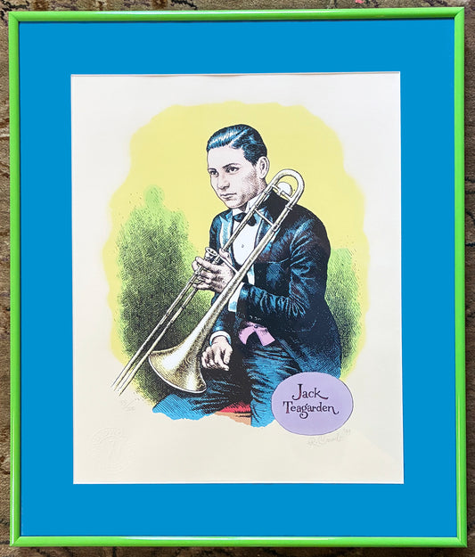 Beloved Music Makers of Days Gone By • Three Signed prints each framed – Dr. Burstein Colleciton