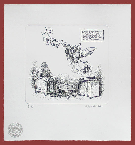 Basin Street Blues Etching SOLD OUT