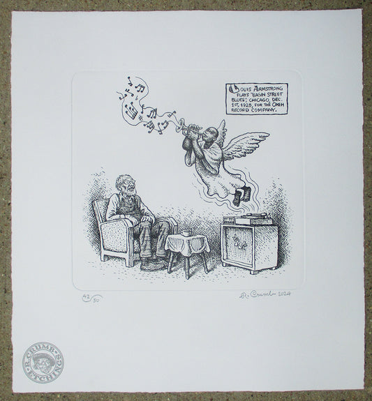 Basin Street Blues Etching
