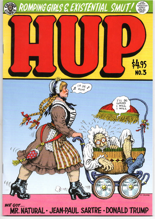 Hup Comics Issue #3 (Crumb Vs. Trump!) New added color version