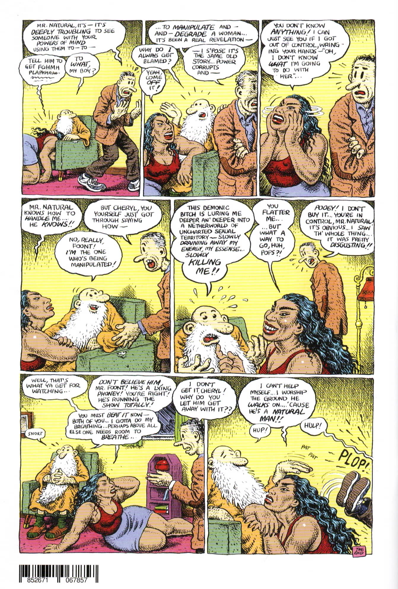 Hup Comics Issue #3 (Crumb Vs. Trump!) New added color version