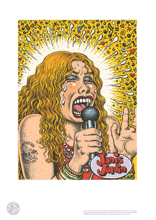 Janis Joplin Giclée Edition