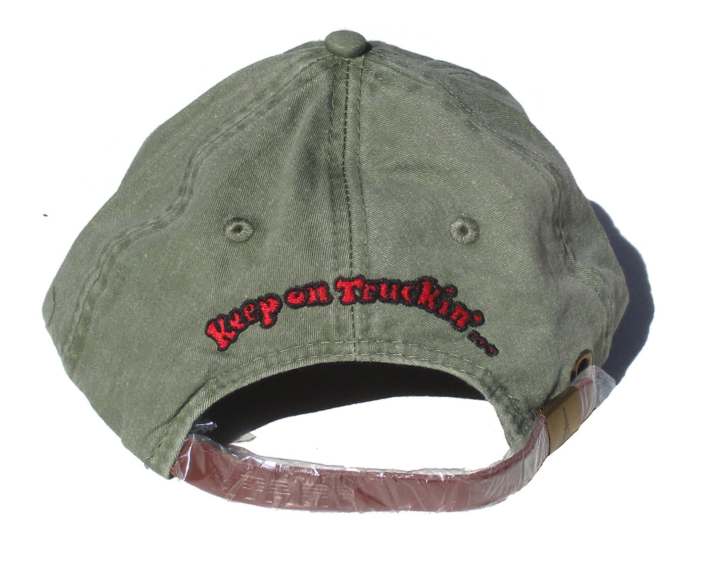 Keep On Truckin' baseball hat Cactus green