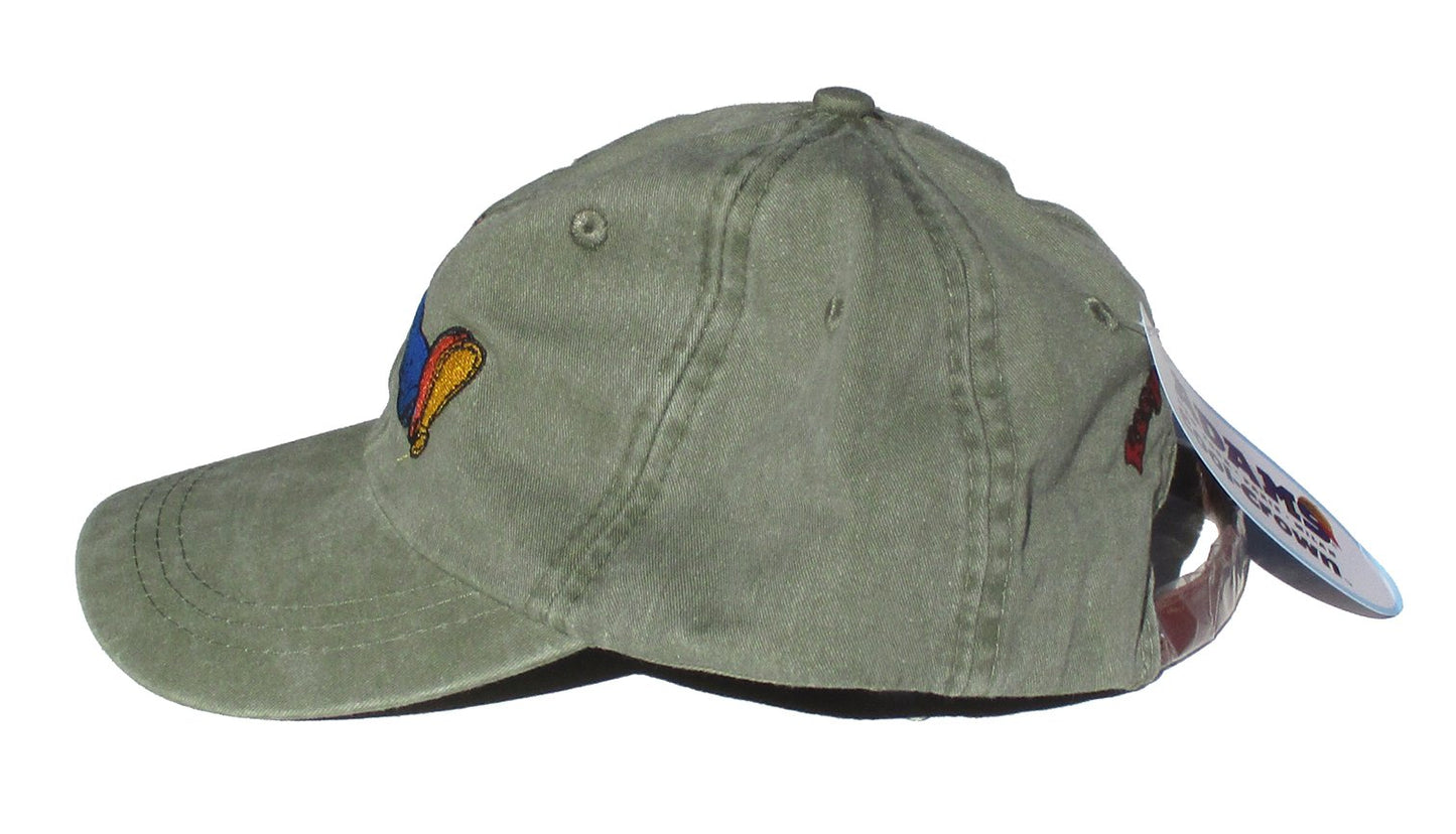 Keep On Truckin' baseball hat Cactus green