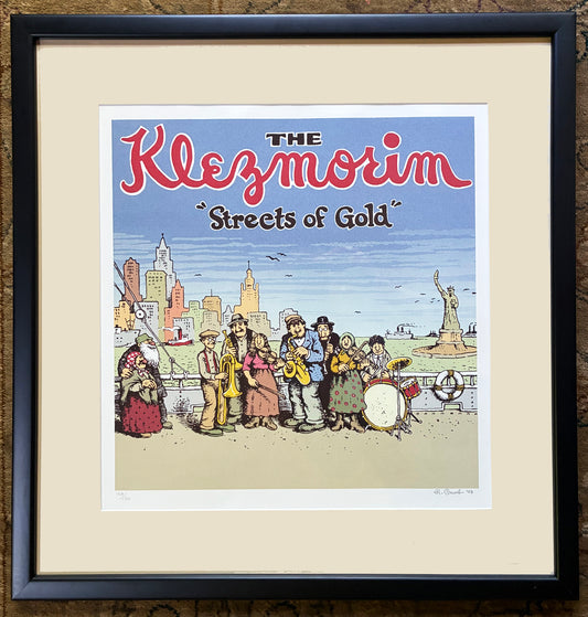 Klezmorim Signed Serigraph Print from the Dr. Burstein Collection