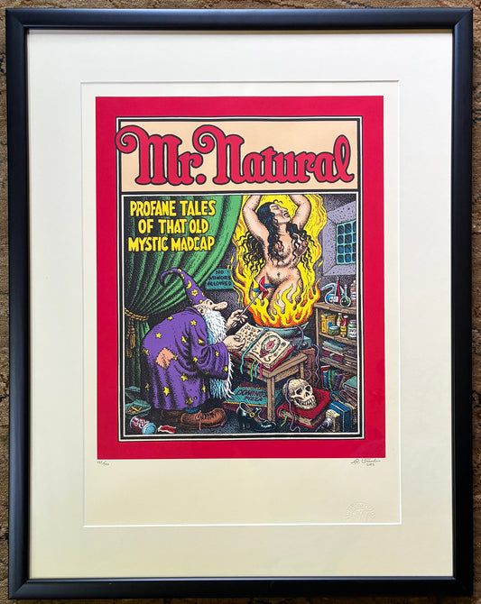 Profane Tales of Mr. Natural signed serigraph print Dr. Burstein Collection