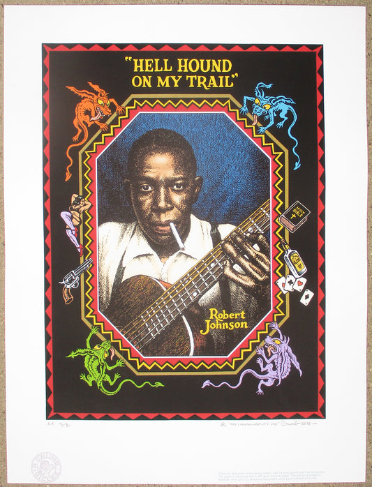 signed and numbered artist proof Robert Johnson giclée print