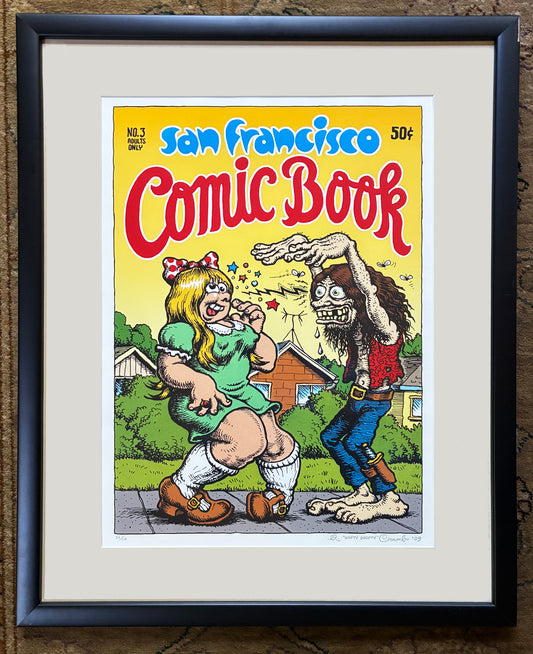 San Francisco Comics #3 Signed Serigraph print from the Dr. Burstein Collection