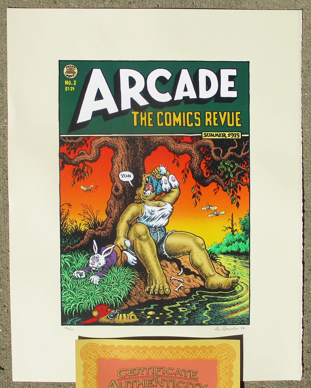 Arcade serigraph print #118/120 2005 SOLD