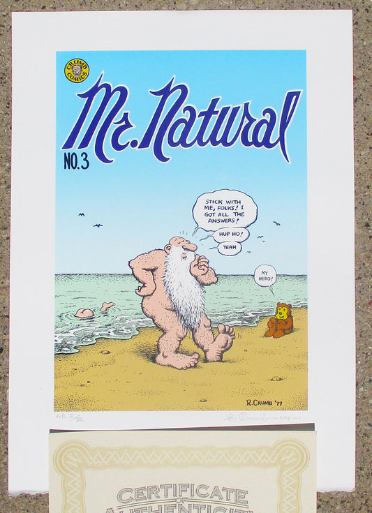 Mr. Natural #3 serigraphs print #41