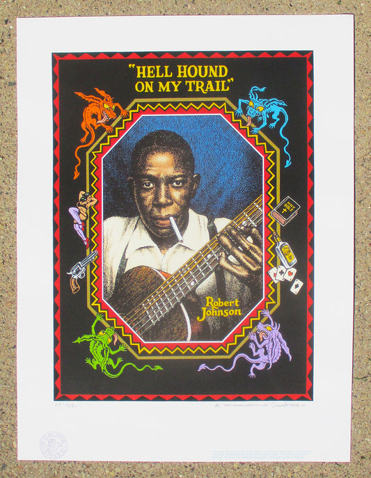 signed and numbered artist proof Robert Johnson giclée print