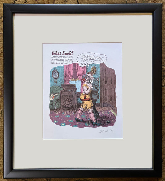 What Luck! Signed Giclée print from the Dr. Burstein Collection