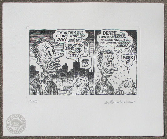Double Panel Work On It! etching