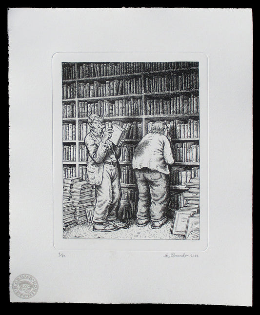 Bookworms etching edition SOLD OUT