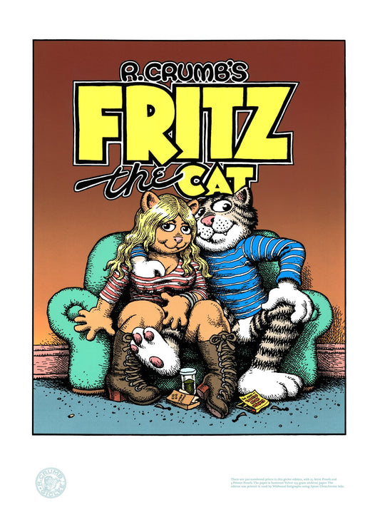 Fritz The Cat Giclee Print