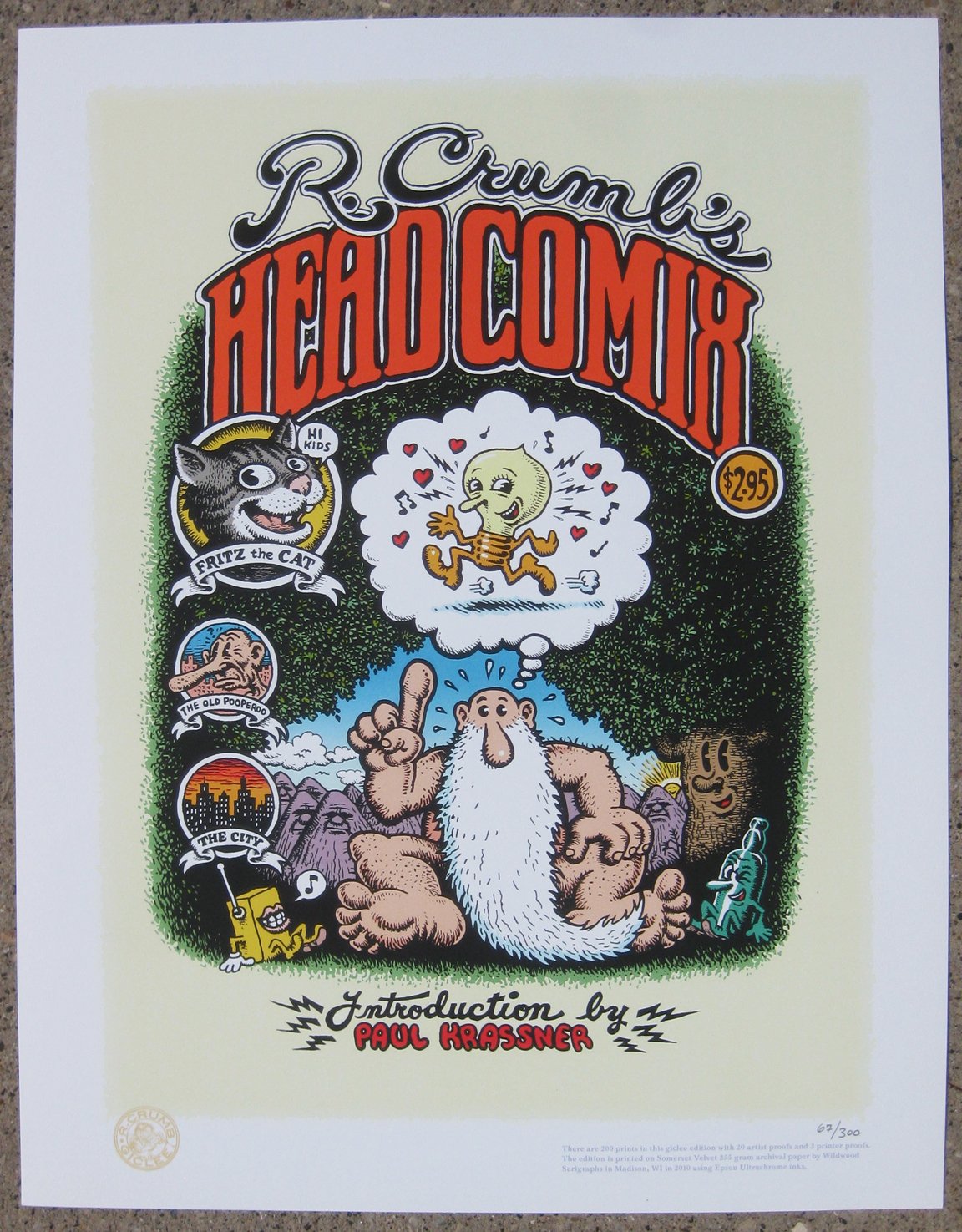 Head Comix Giclee Print