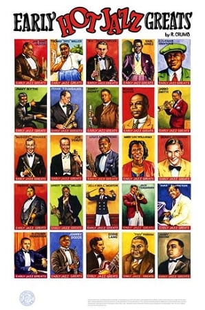 Early Hot Jazz Greats Signed & Numbered Giclee