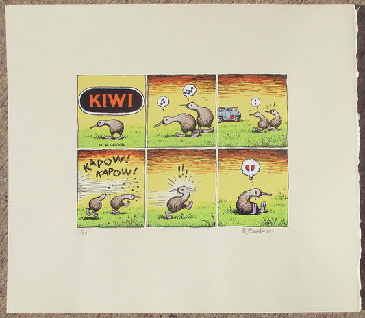 Kiwi serigraph edition