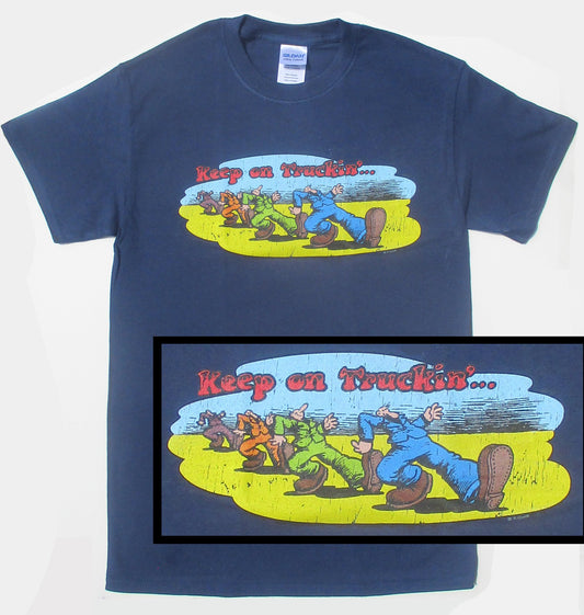 Keep On Truckin Retro Tee Shirt