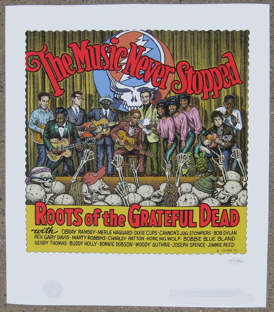 The Music Never Stopped Giclee Print