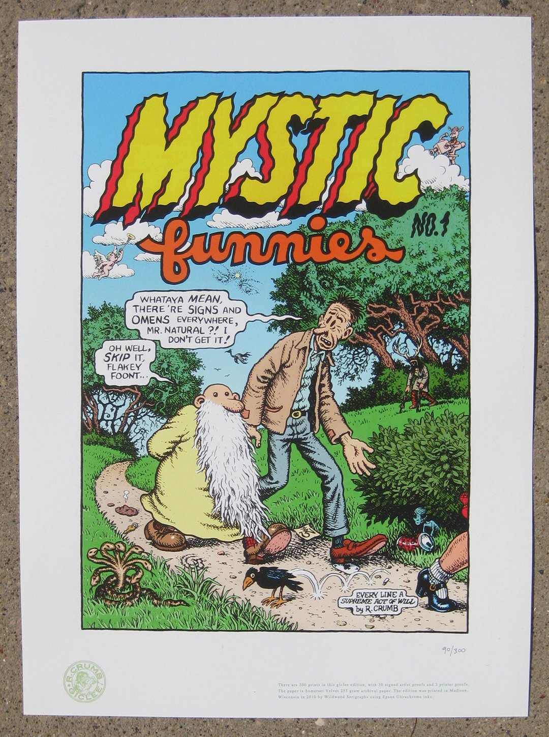 Mystic Funnies Giclee Print