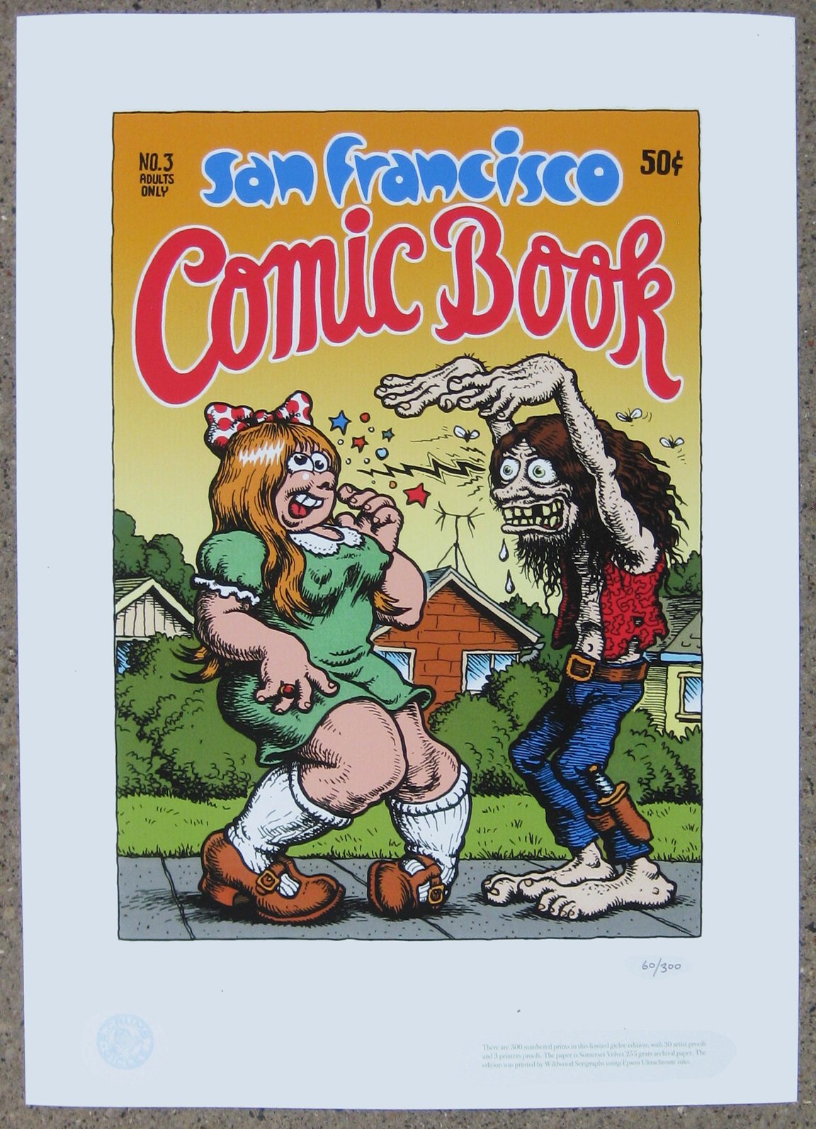 San Francisco Comics Giclee Print